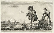Various Figures and Landscapes:  Title Page - Three Figures