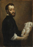 Portrait of a Sculptor (Alessandro Vittoria) (after Giovanni Battista Moroni)
