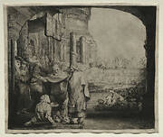Peter and John Healing the Cripple at the Gate of the Temple