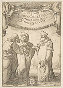 Frontispiece for Dialogo di Galileo Galilei