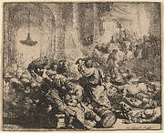 Christ Driving the Money Changers from the Temple