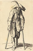 Beggar with Wooden Leg