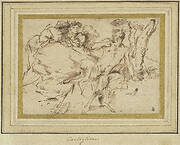 Two Nymphs and a Satyr