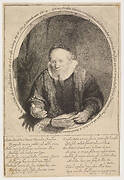 Etching of Jan Cornelis Sylvius