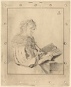 Young Girl at the Keyboard