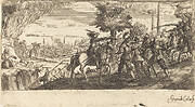 Landscape with Battle Scene