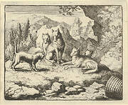 The Cat Calls Renard to Appear before the Tribunal from Hendrick van Alcmar's Renard The Fox