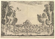 Fourth scene, the sea, from 'The marriage of the gods' (Le nozze degli Dei)