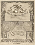 Le Nozze degli Dei: Frontispiece