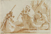 Flight into Egypt: The Embarkment of the Holy Family