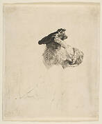 Old Man Shading His Eyes with His Hand