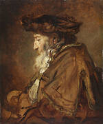 Portrait of an Old Man (Possibly a Rabbi)