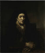 Portrait of a Seated Woman with Her Hands Clasped