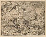 Cottage with Two Ladders