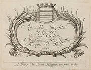 Title Page for "Agreable diversite de figures"