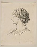 Head of a Woman in Profile